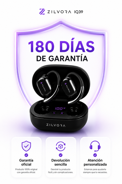 Auriculares Traductores IA ZILVORA - IQ39
