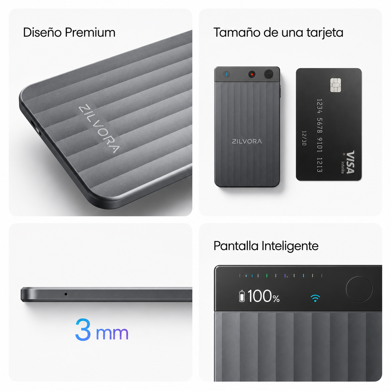 ZILVORA NOTE AI – Grabadora de Voz Inteligente con IA
